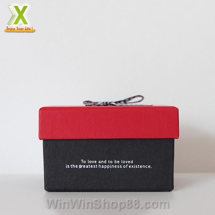 [HCM SHIP NHANH]Hộp quà chữ nhật Just For You (Đựng son)