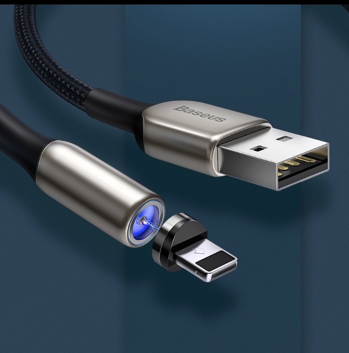 Cáp Sạc Nam Châm 3 Đầu Micro USB/Lightning/TypeC Baseus TZCAXC-F01