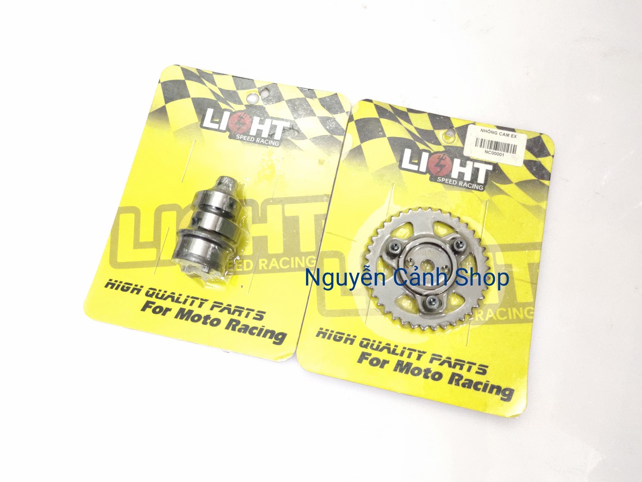 cốt cam nhông cam exciter light speed racing