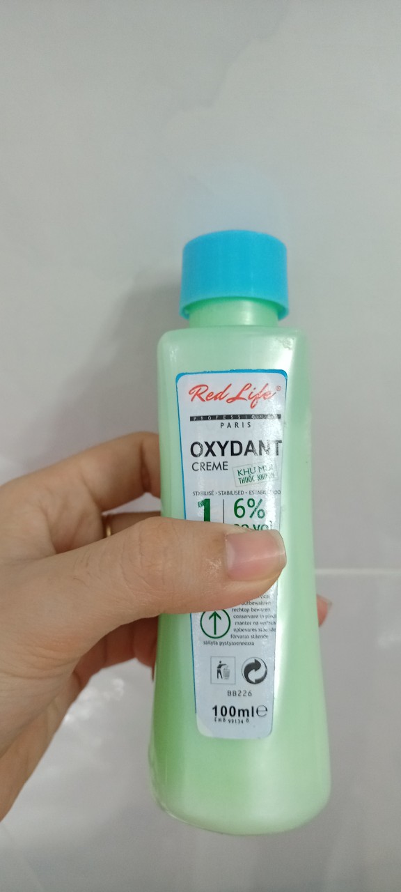 [HCM]Oxy dung dịch trợ nhuộm spaline