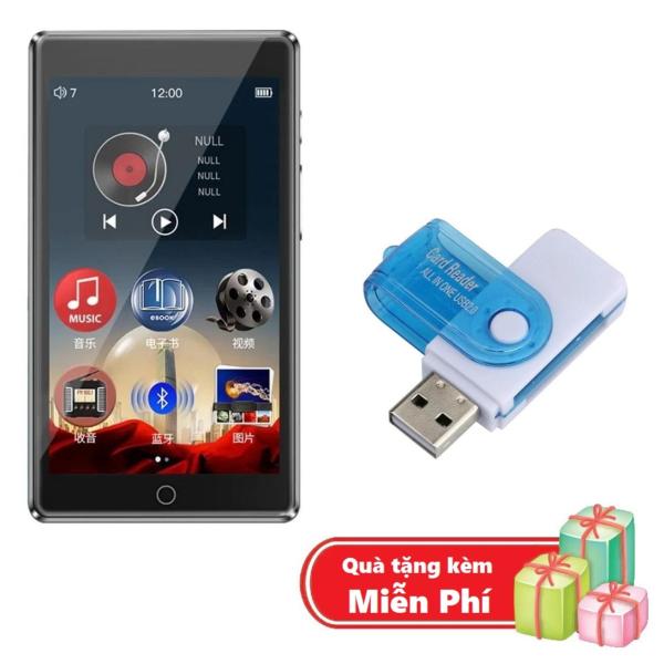 ( Quà tặng Đầu đọc thẻ nhớ đa năng ) Máy nghe nhạc MP3 RUIZU H1 Màn hình cảm ứng Kết nối Bluetooth Dung lượng 8GB Thu âm Nghe ebook - Máy nghe nhạc MP3/MP4 kết nối Bluetooth Ruizu H1 bộ nhớ trong 8GB