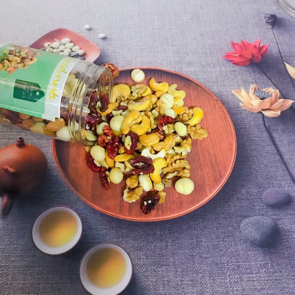 Mix nut ngũ vị Granola siêu hạt siêu ngon 500g