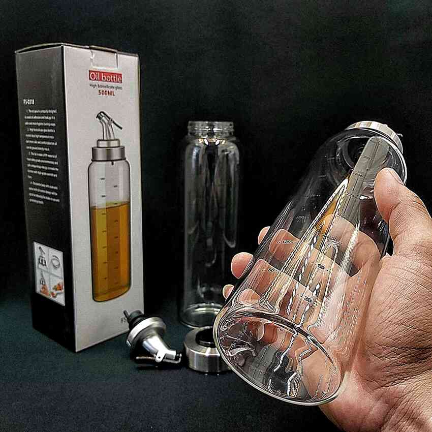 Chai Dầu Ăn Có Vòi 500ML thông minh – Chai Đựng Nước Chấm – Chai Đựng Dầu Ăn 500ML - Lọ Đựng Dầu Ăn Có Vòi