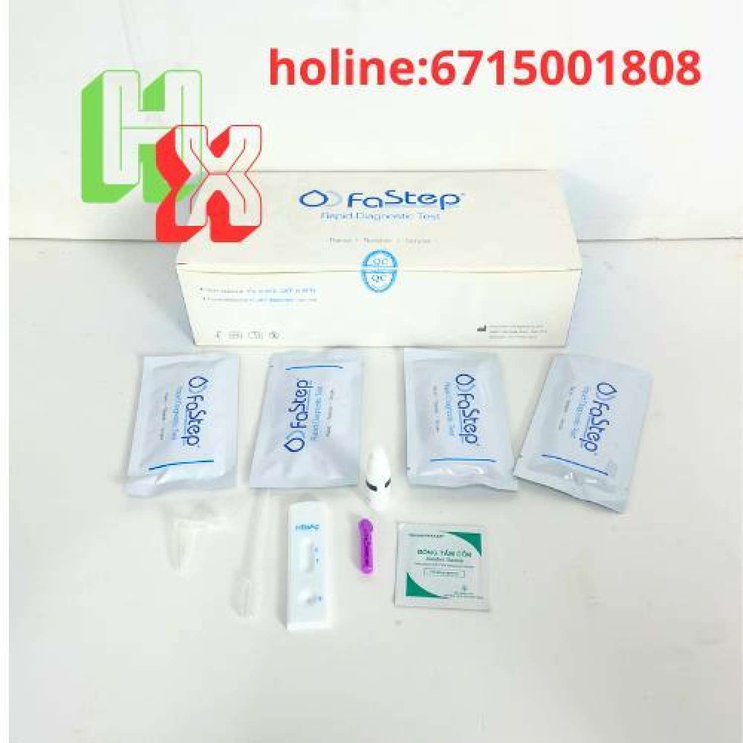 Que Thử Viêm Gan B HBsAg Dạng Khay Fastep Mỹ