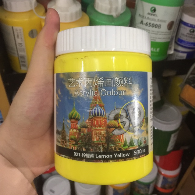 Màu acrylic 3D 500ml