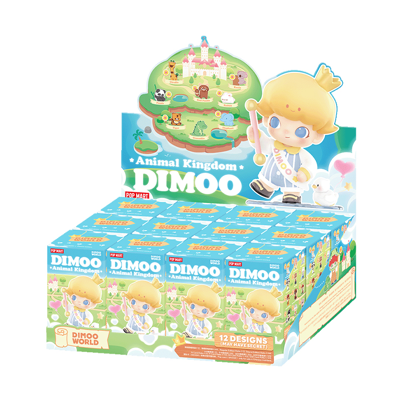 POP MART DIMOO Animal Kingdom Series Figures Blind Box