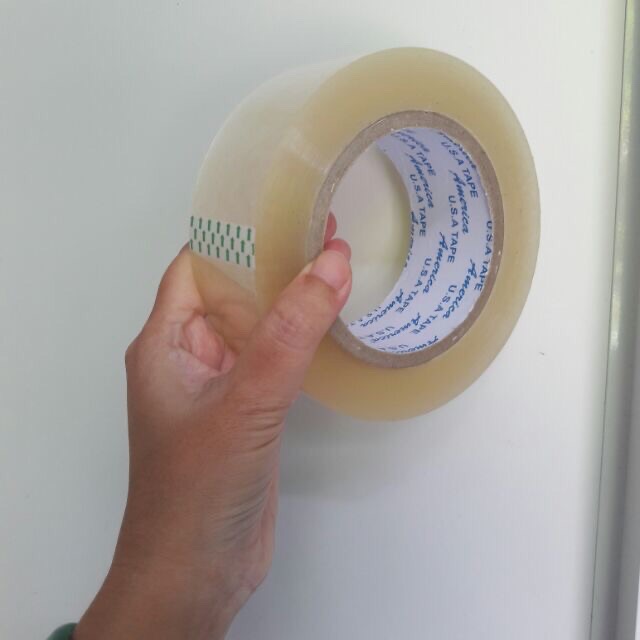 Băng dính trong 1 mặt dán siêu chắc bản to 5cm
