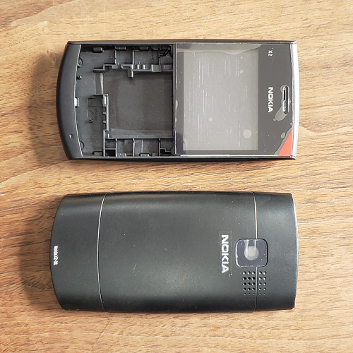 Vỏ Nokia X2-01 có sườn - không phím
