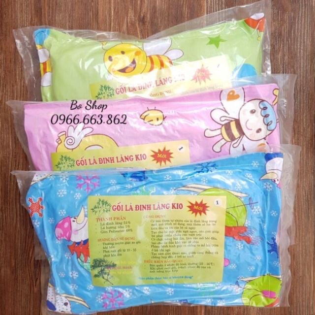 Gối đinh lăng cho bé, chống mồ hôi trộm