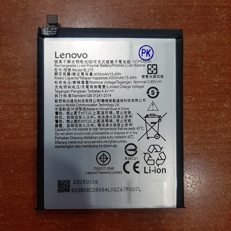 Pin Lenovo Vibe K6 Note BL270