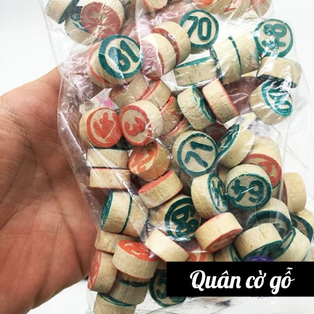 BỘ CỜ LÔ TÔ GIẢI TRÍ QUÂN CỜ GỖ