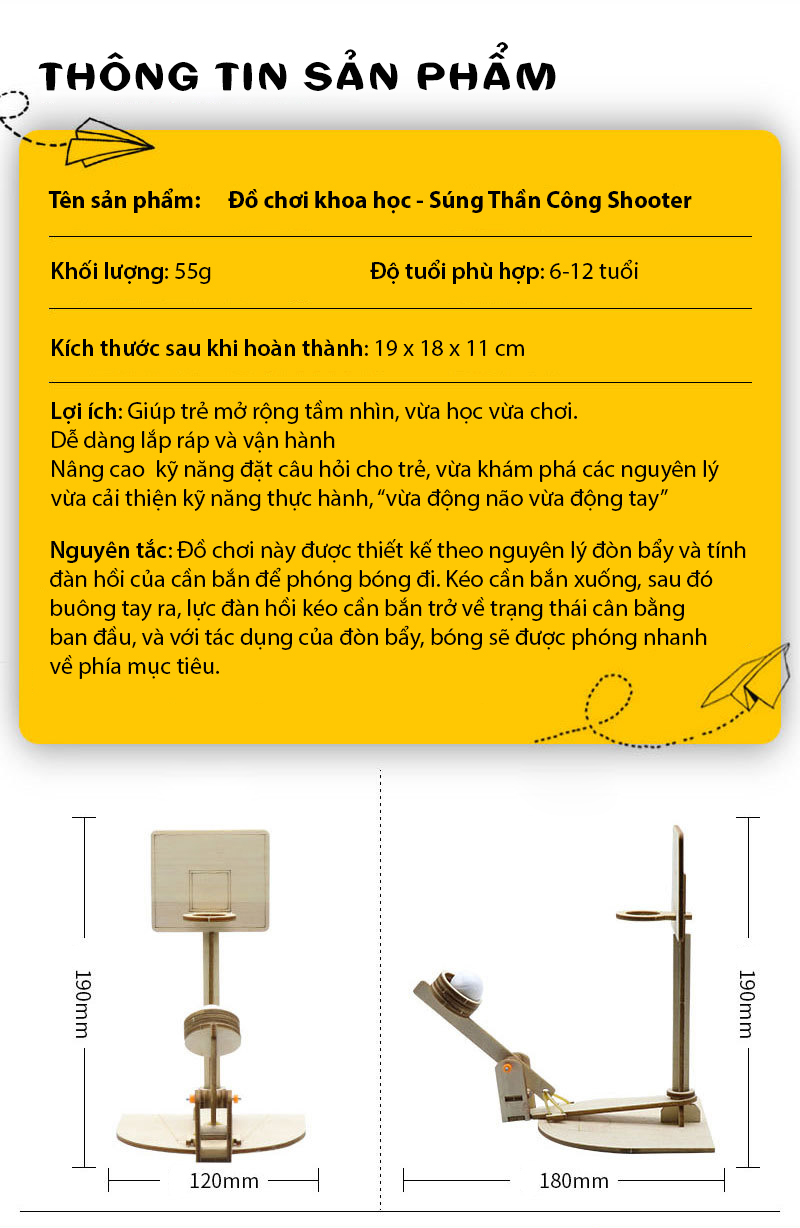 Đồ chơi khoa học Stem Toys - Đẩy Bóng