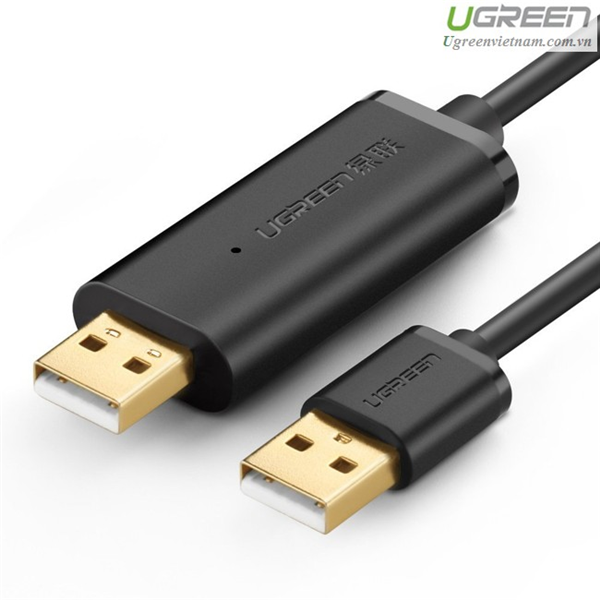 Cáp usb 2.0 data link dài 2m ugreen 20233 cao cấp