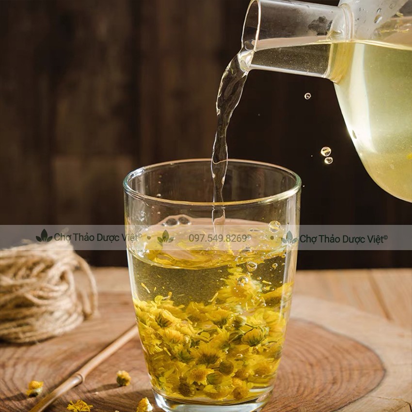 Nụ hoa cúc sấy lạnh 100g, hoa cúc chi, cúc tiến vua nguyên bông, pha trà, dưỡng nhan, an thần