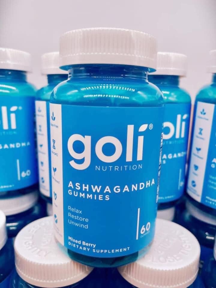 Kẹo dẻo nhân sâm Goli Ashwagandha 60 Gummies
