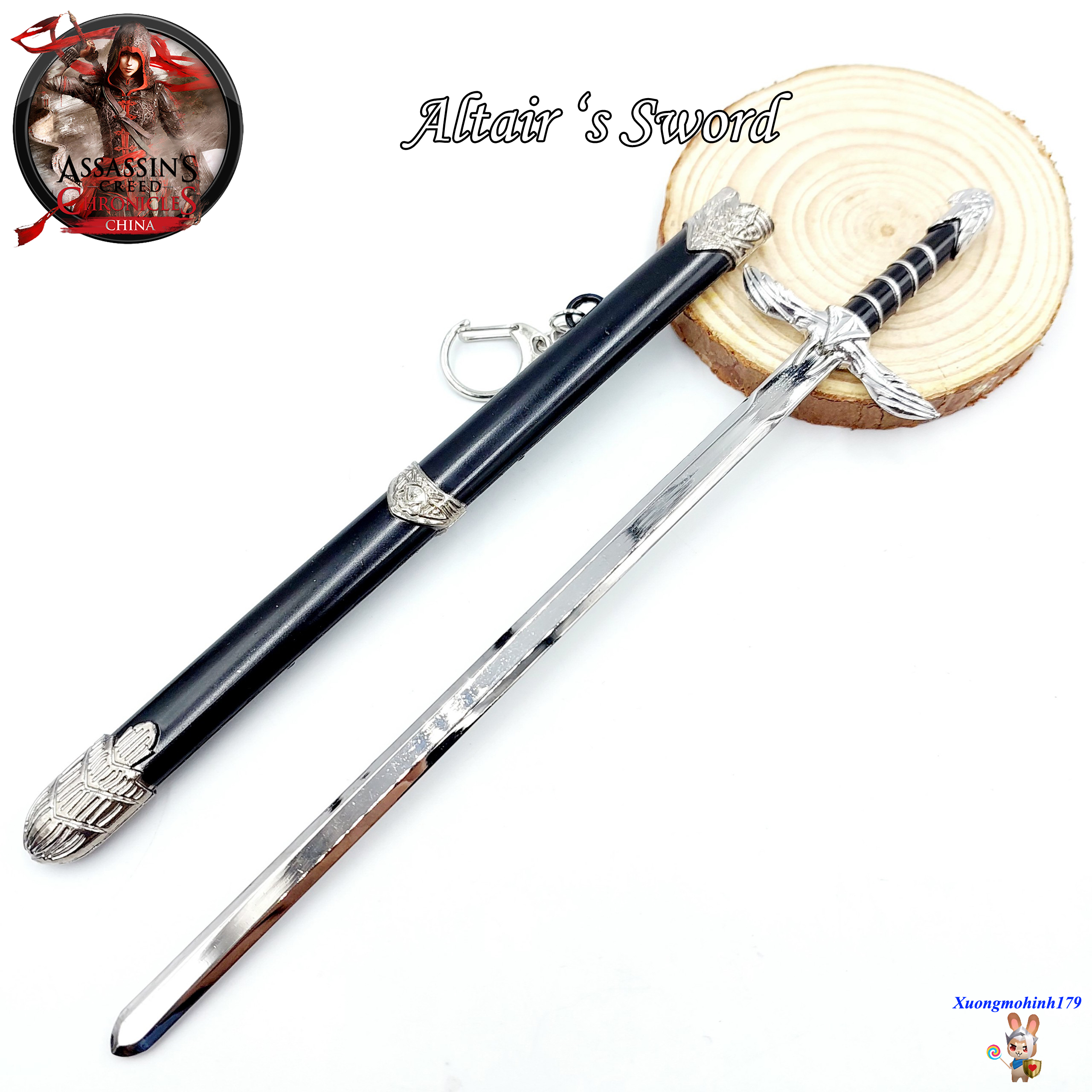 Mô hình Assassin Creed Chronicles China Altair sword KB 12