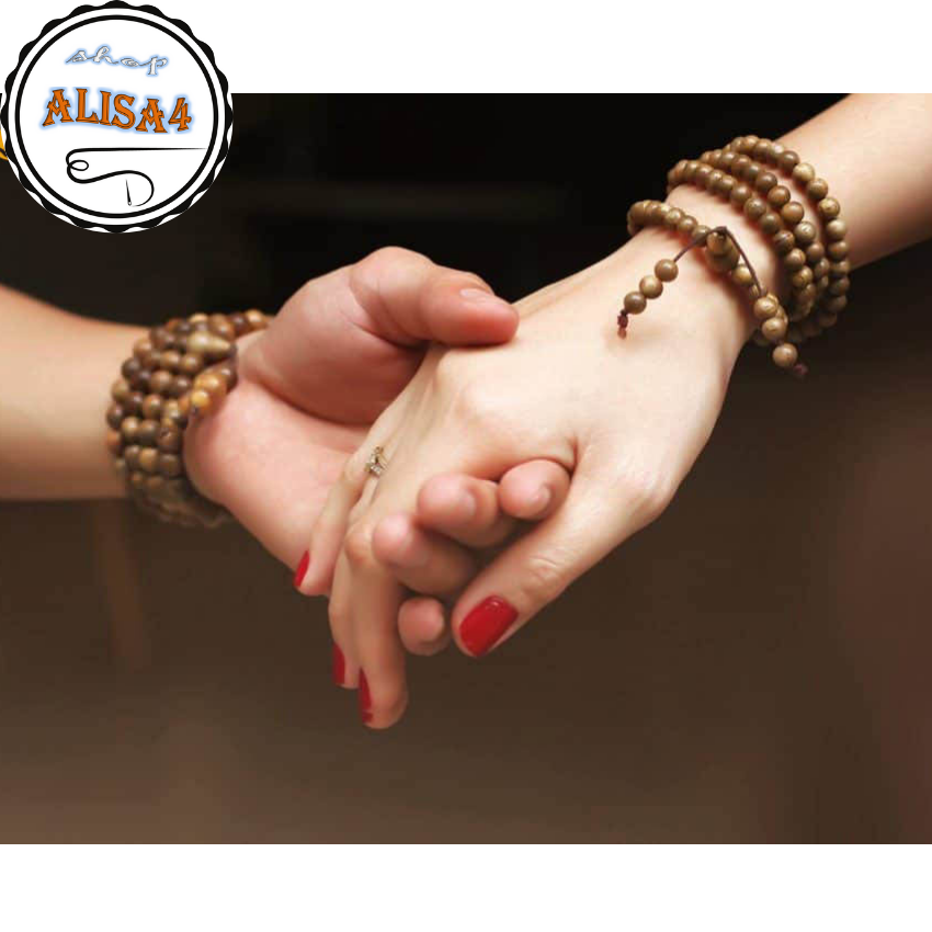 (combo 2 chuỗi) Vòng chuỗi hạt đeo tay cặp đôi. ALISA4 SHOP