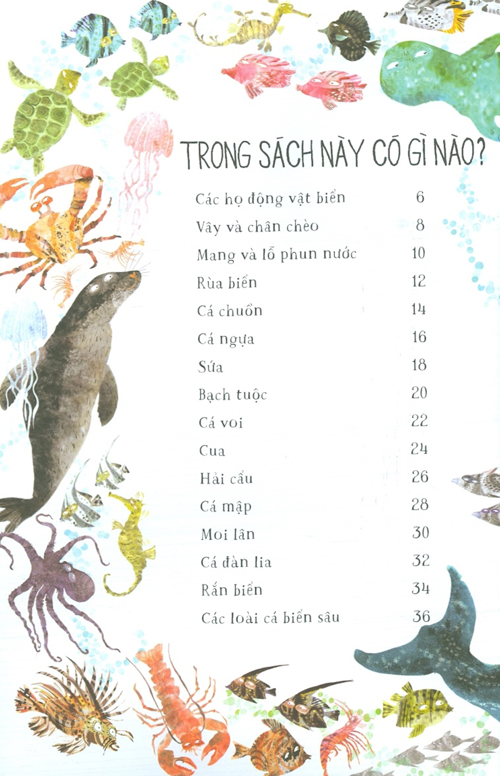 A Lê Hấp! Thế Giới Biển (Bìa Cứng)
