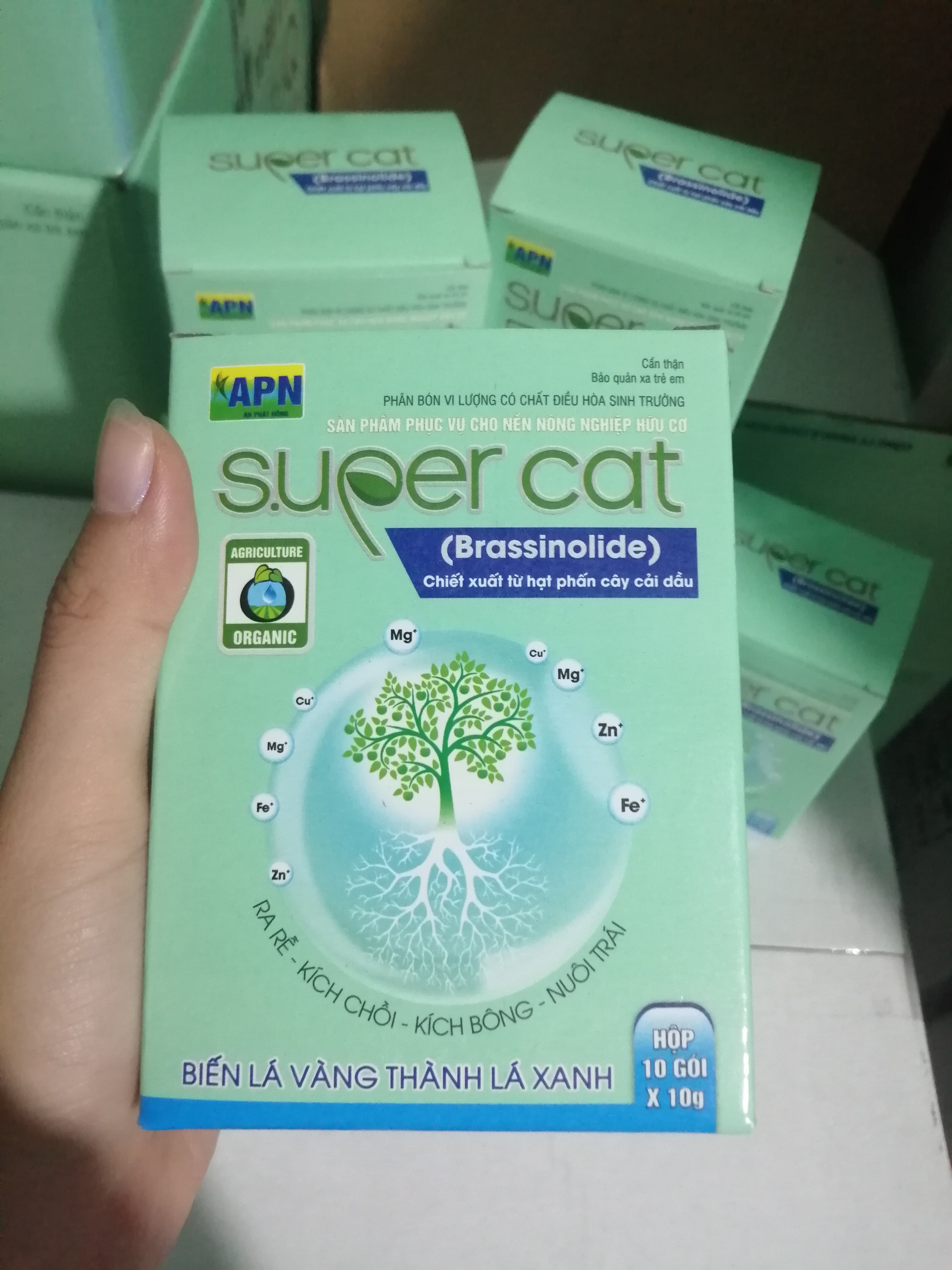 Điều hòa sinh trưởng - SUPER CAT (hộp 10 gói)