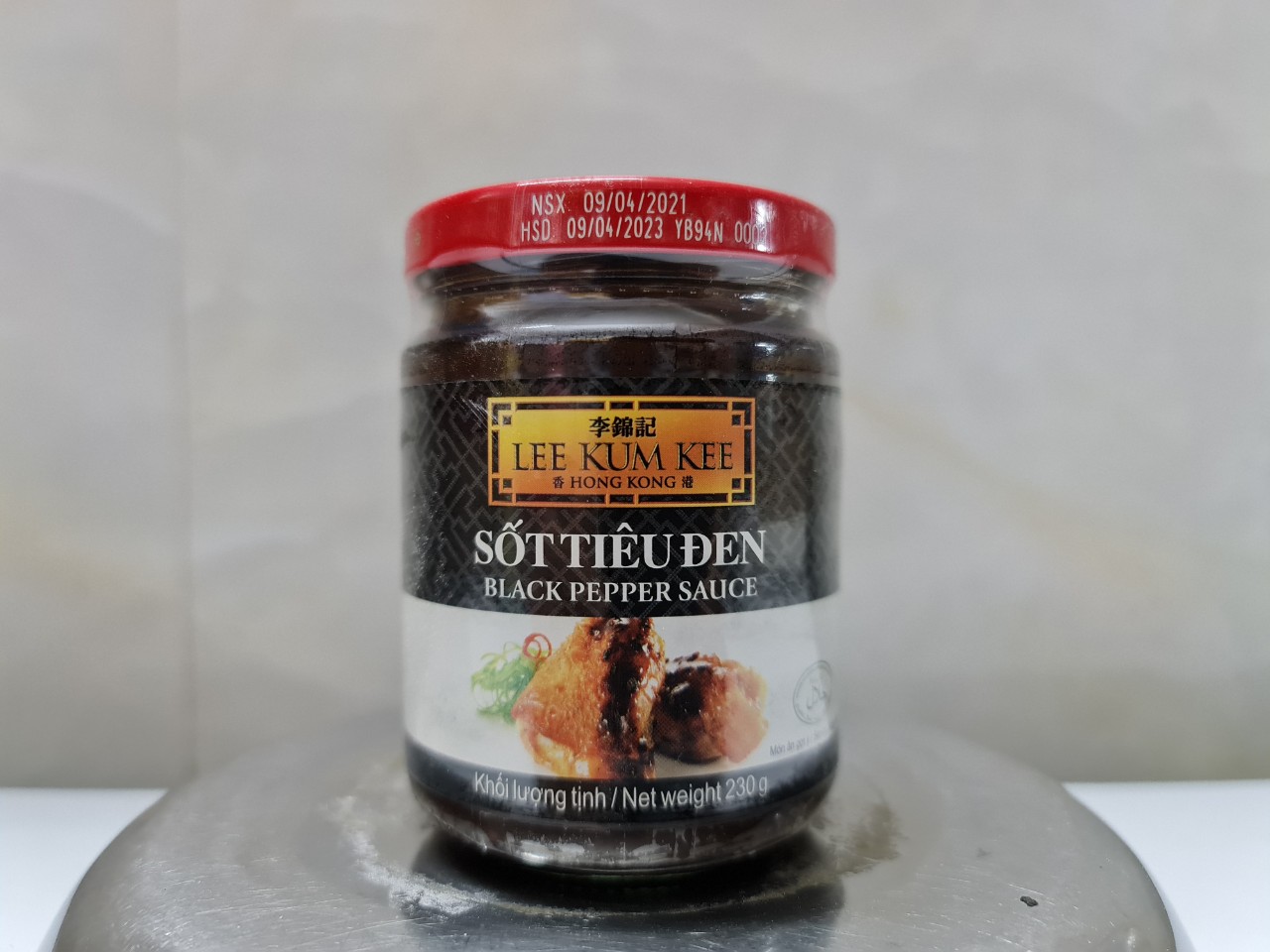 [Lọ TT 230g] XỐT TIÊU ĐEN [China] LEE KUM KEE Black Pepper Sauce (halal) (hty-hk)