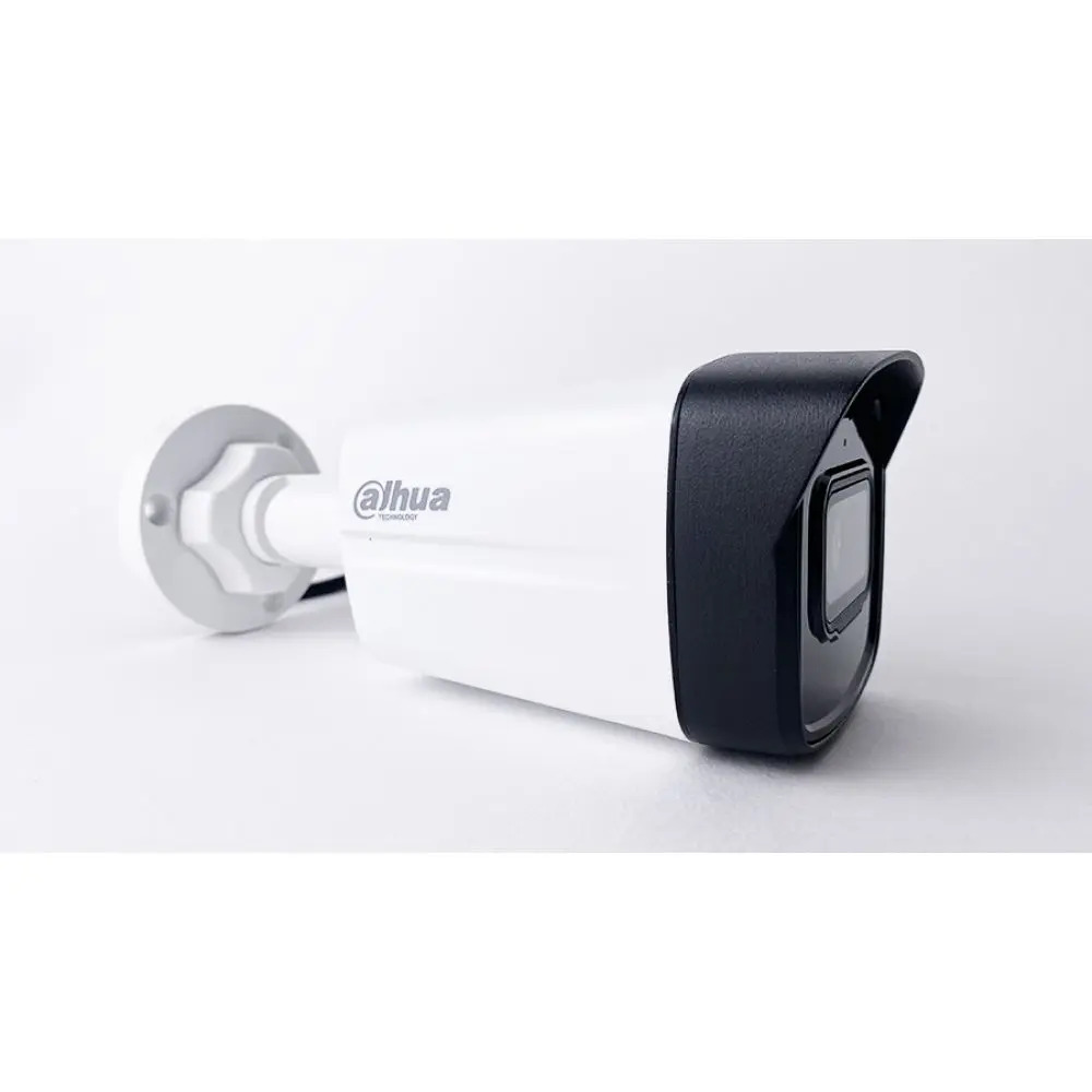 Camera thân 5mp dahua dh-hac-hfw1500tlmp-il-a đèn led chiếu sáng kép 40m, tích hợp mic thu âm