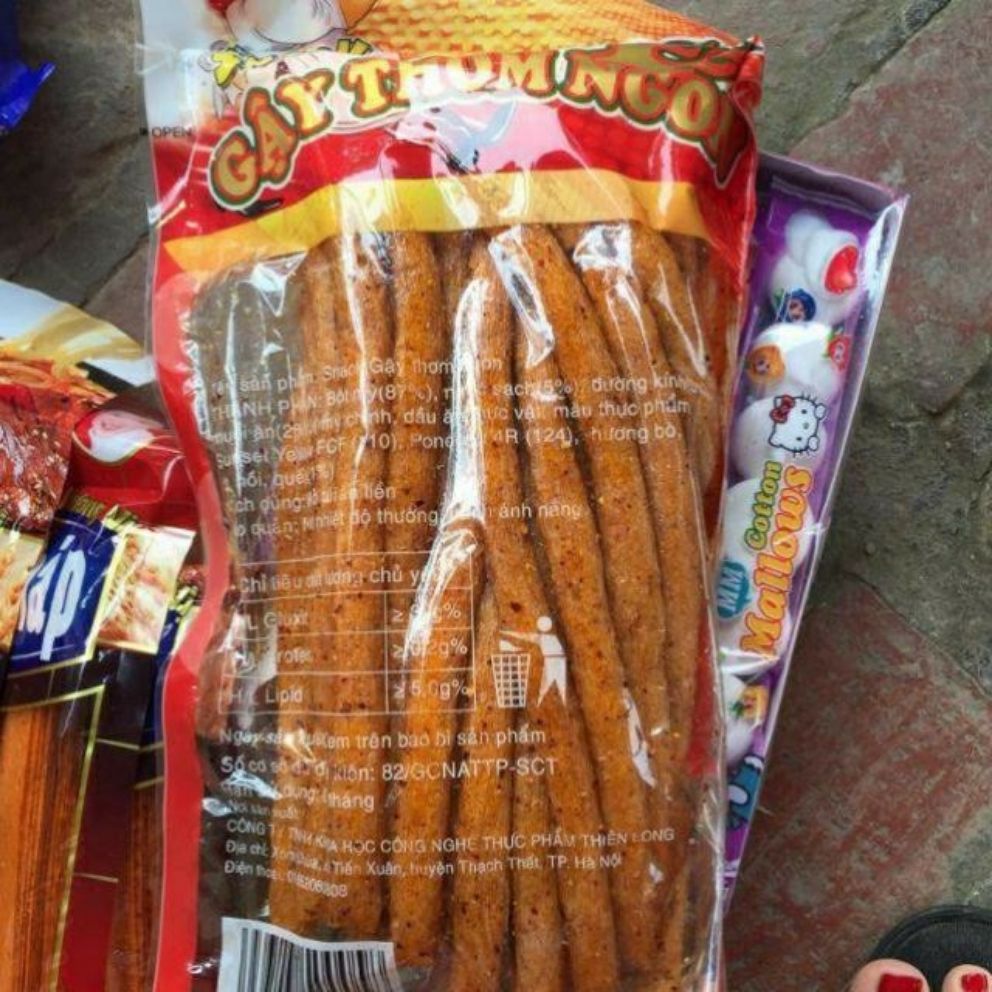 snack gậy thơm ngon