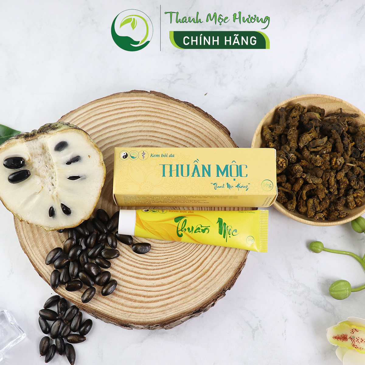 Kem bôi da Thuần Mộc Thanh Mộc HƯơng