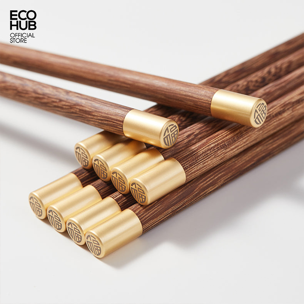 Golden Wooden Chopsticks