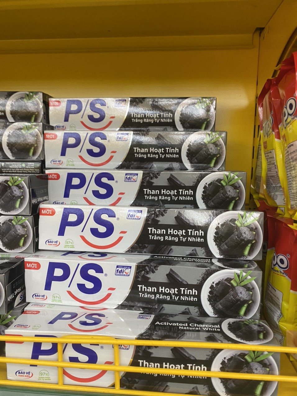 Kem đánh răng PS hương trà xanh 230g