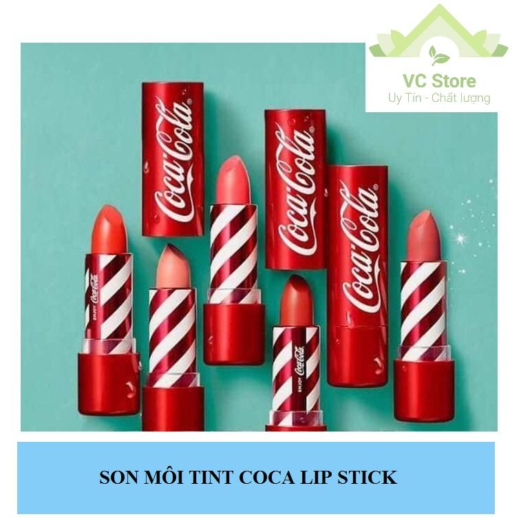 Son Môi Tint Coca Lip Stick - Tone Đỏ (Mẫu mới)