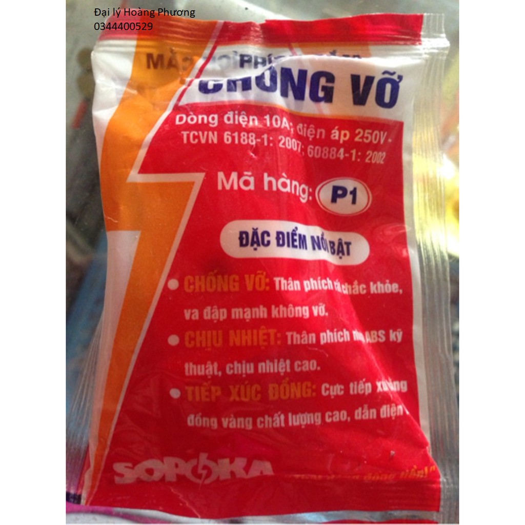 Phích Cắm Chống Vỡ Sopoka P1