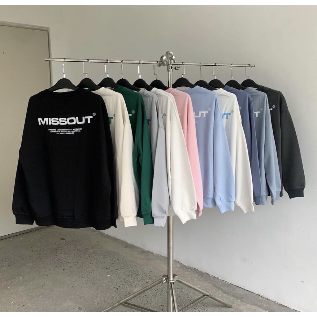[HCM]Áo Sweater Missout full tag (chính hãng)