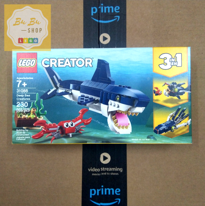 Lego Creator 31088 - Deep Sea Creatures - Bộ xếp hình Lego Sinh vật biển sâu