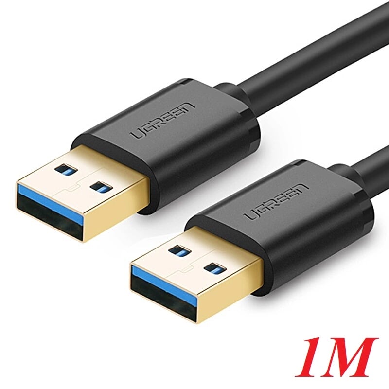Ugreen 10370 1m màu đen cáp 2 đầu usb 3.0 dương cao cấp us128
