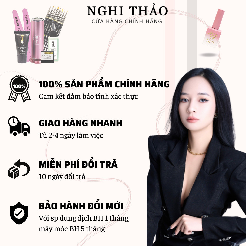 Đèn hơ móng mini cầm tay PISAN 3W Nghi Thảo