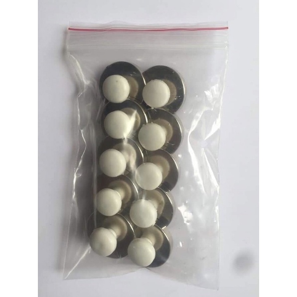 Set 10 nam châm núm đính bảng D32mm lực hút mạnh