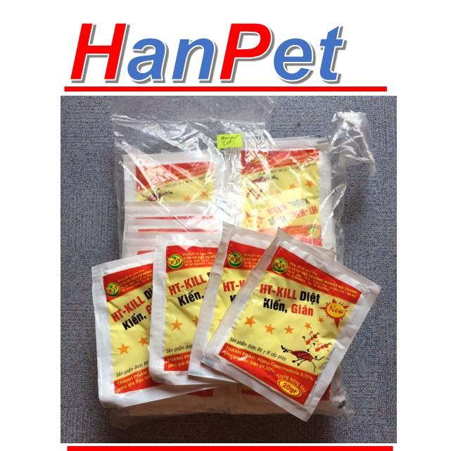 Set 10 Gói Thuốc Diệt Kiến Gián Mối HT - KILL Gói 20gram