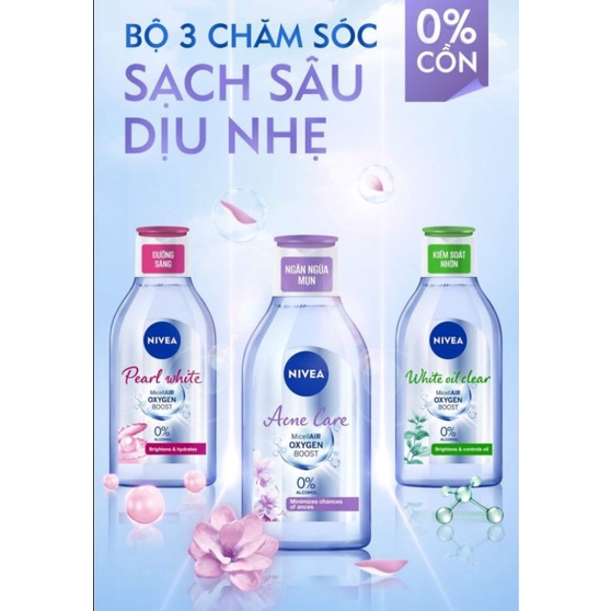 Nước tẩY trang Nivea 400ml hàng công ty