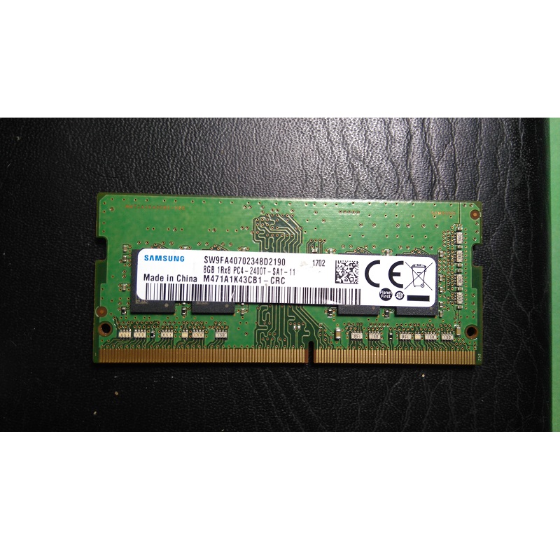 Ram Laptop DDR4 8GB Bus 2400 tháo máy Bảo Hành 3 Năm