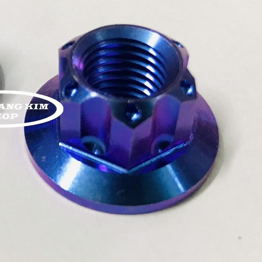 2 Ốc Tán TiTan GR5 10Li Xanh Tím (100%Titan)