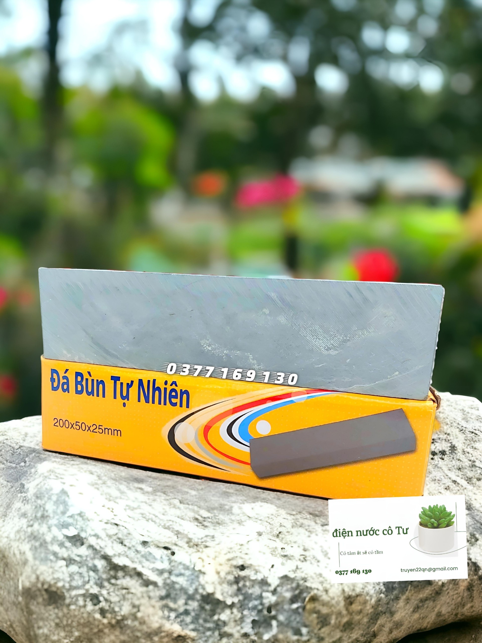 Đá mài dao mài kéo 2 mặt Hải Dương