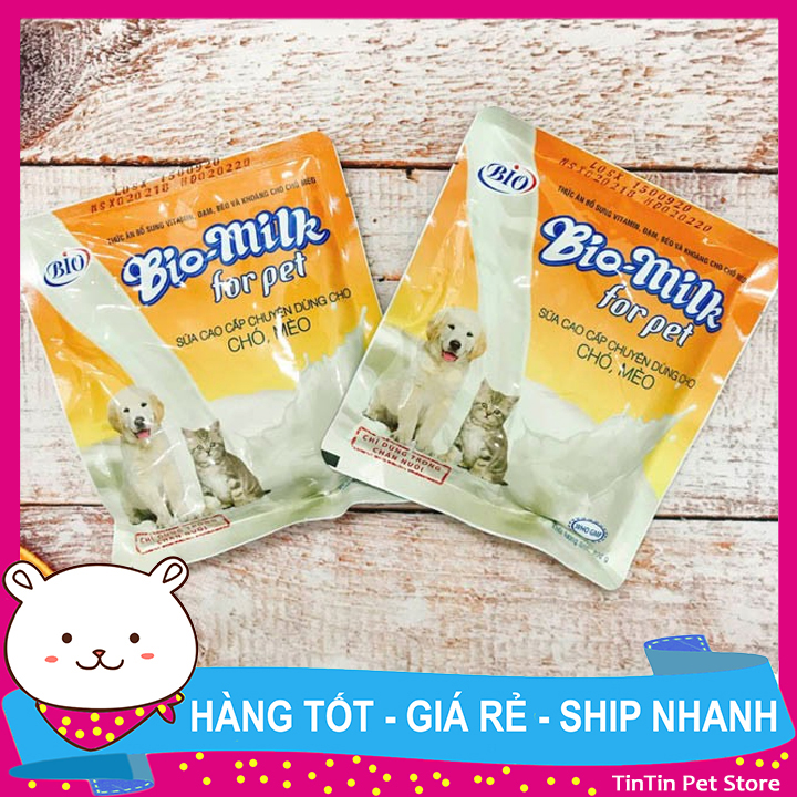 Sữa Bột Cho Chó Mèo Bio Milk 100g
