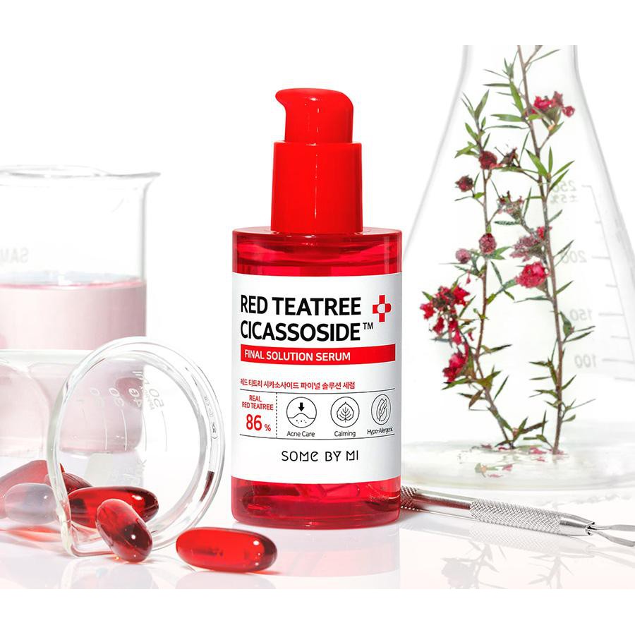 Tinh Chất Tràm Trà Đỏ Some By Mi Red Teatree Cicassoside Final Solution Serum 50ml