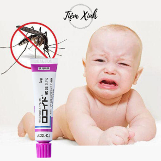 Kem bôi muỗi đốt côn trùng cắn viêm da cho bé Rokoito Nhật Bản 5g cam kết chất lượng thumbnail
