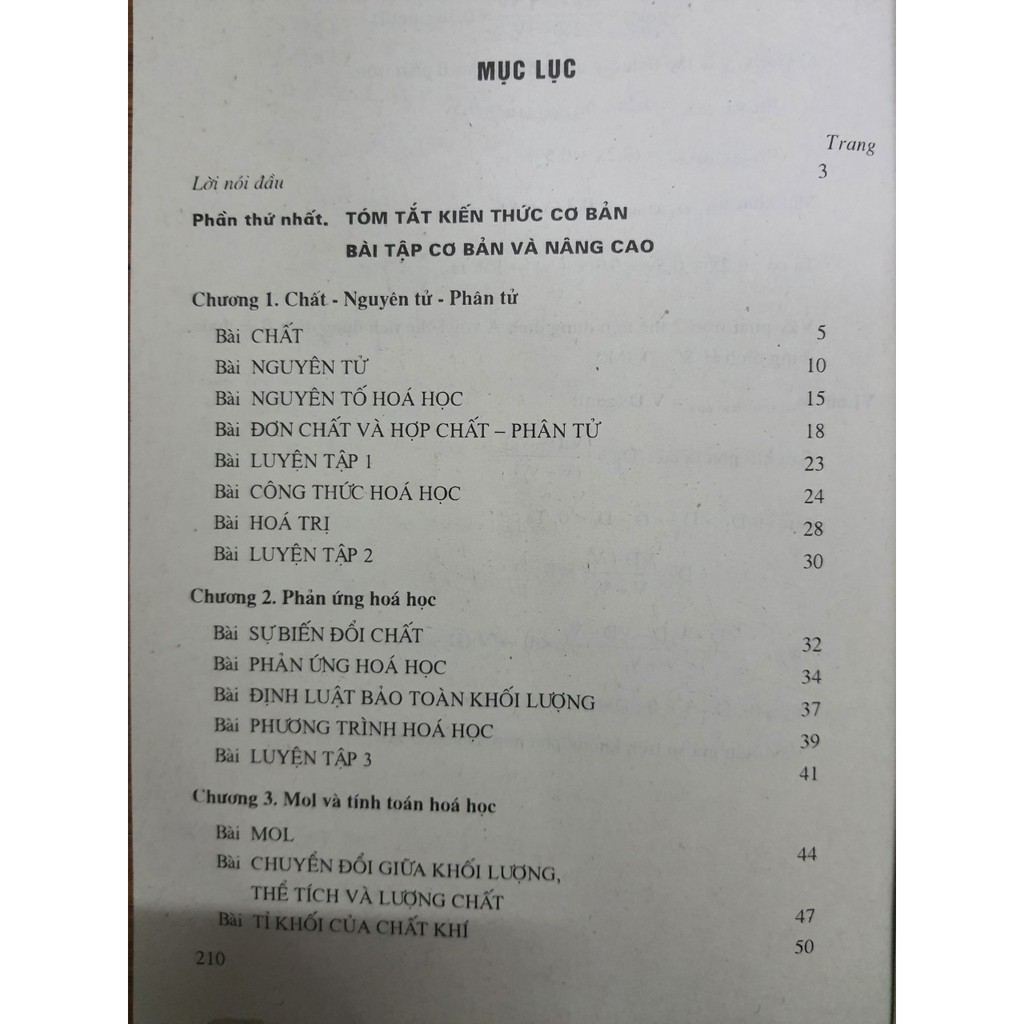 Sách - Bài tập nâng cao Hóa Học 8