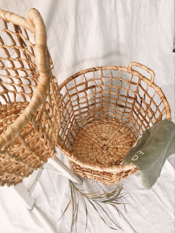 Water Hyacinth basket storage