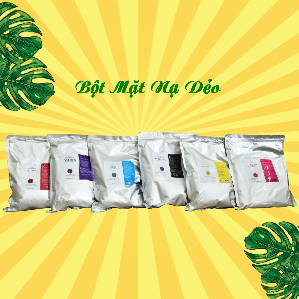 Bột Mặt Nạ Dẻo Đắp Mặt Hàn Quốc