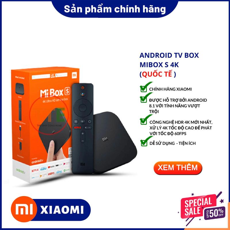 Bảng giá Android Tivi Box Xiaomi Mibox S 4K Global Quốc Tế -  Full Tiếng Việt