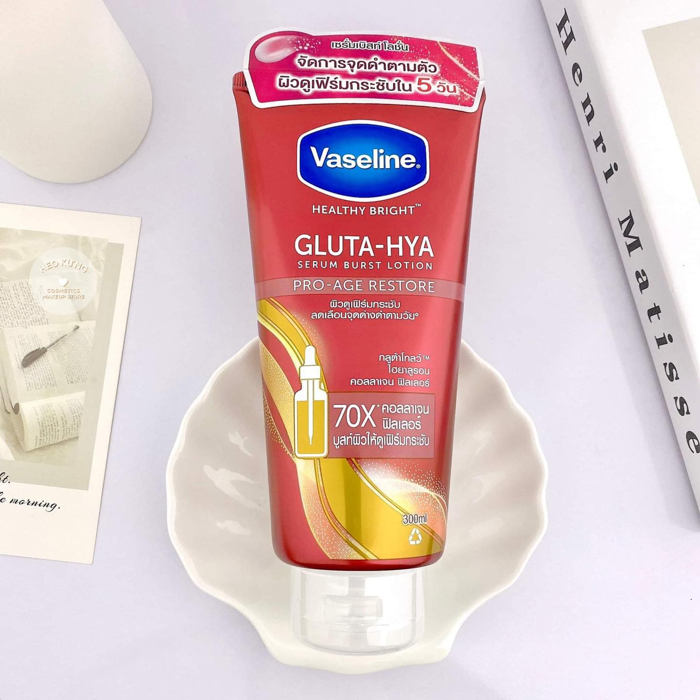 Sữa Dưỡng Thể Vaseline Thái Lan Dưỡng Ẩm, Trắng Da