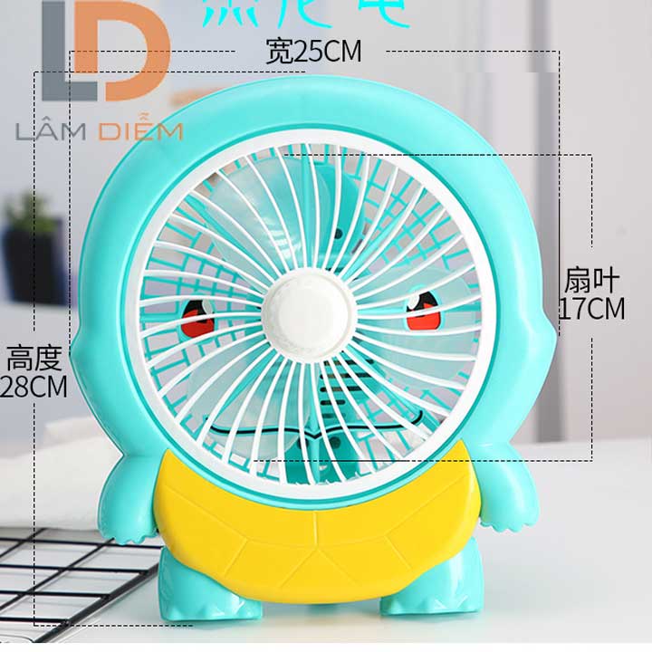 quạt hình thú điện 220v siêu mát